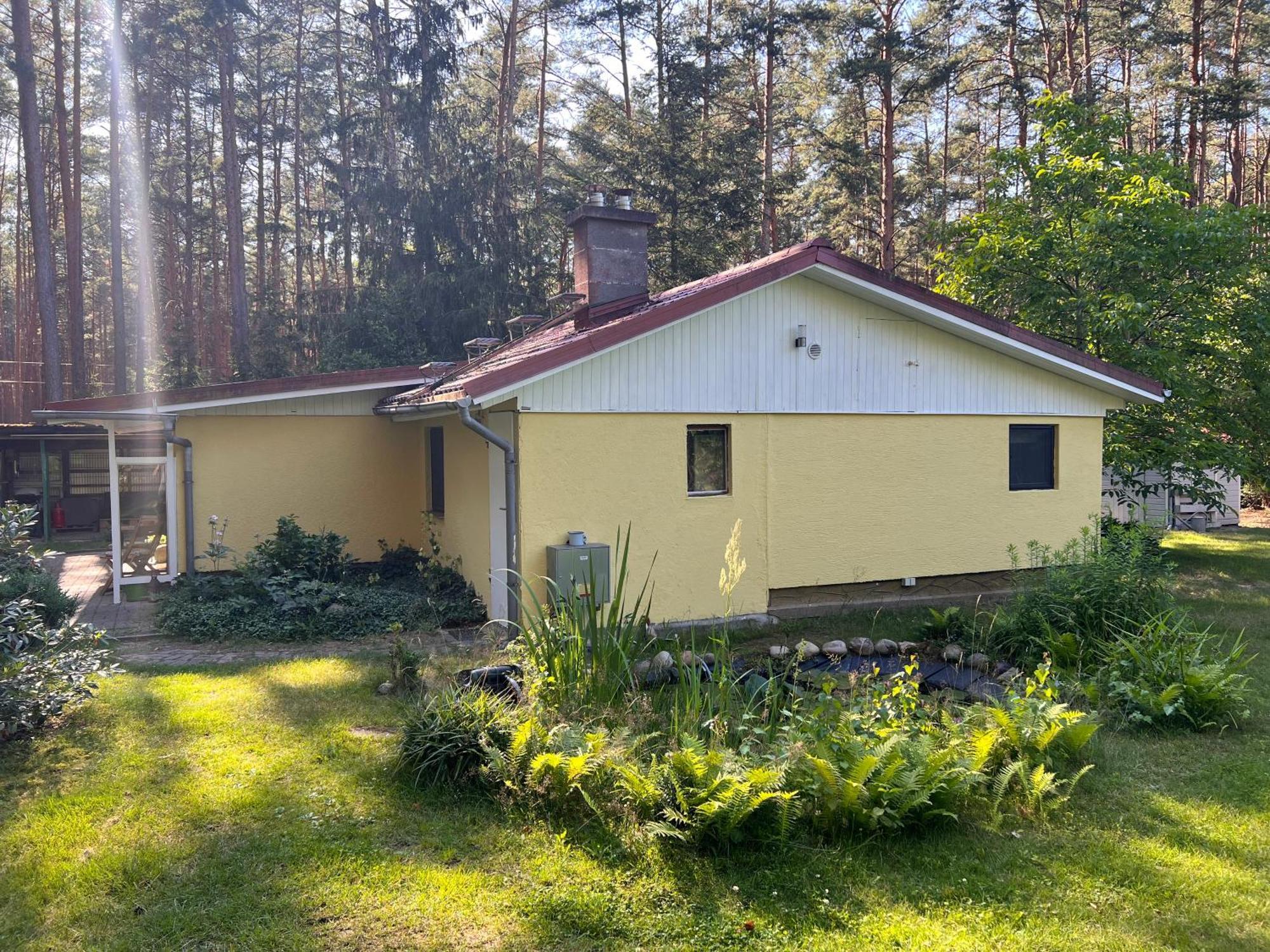 Ferienhaus Im Wald Borkwalde Eksteriør billede